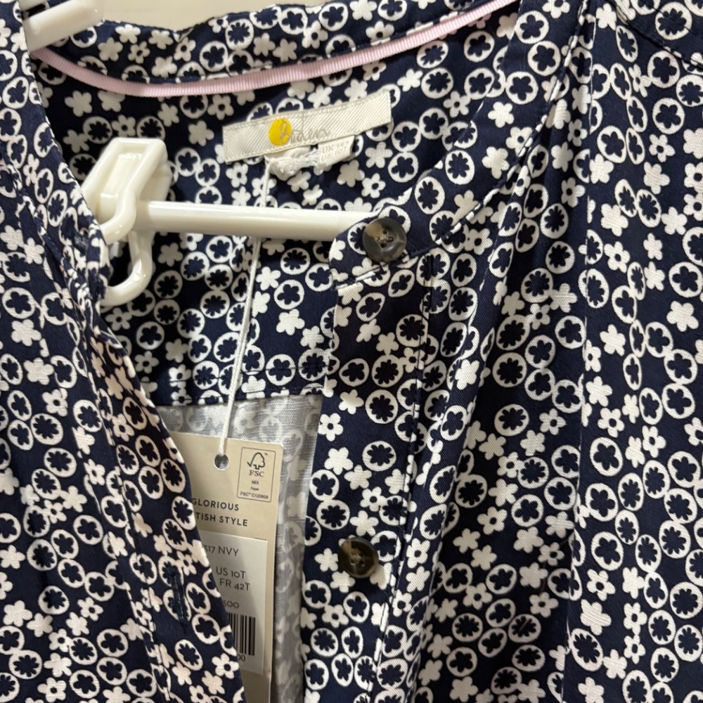 BODEN NEW WITH TAGS NAVY AND WHITE JUMPSUIT 14T_12